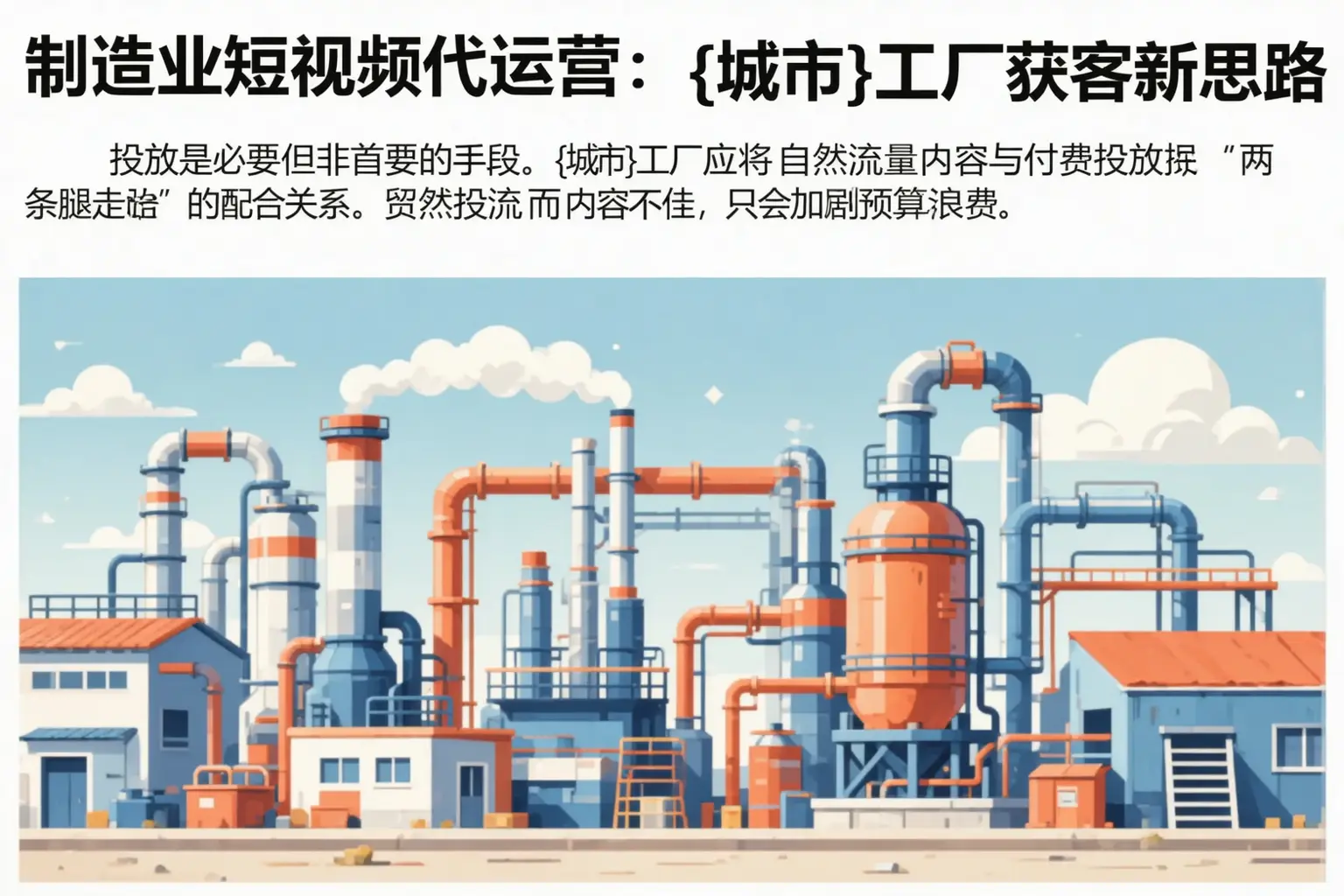 制造业短视频代运营:永定工厂获客新思路